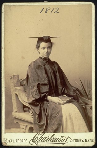 Photograph of Grace Fairley Robinson, Doctor, c. 1893