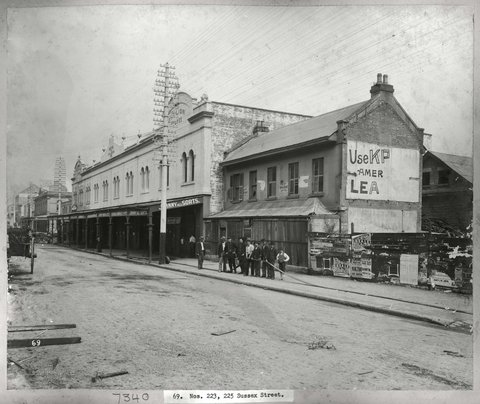 No.s 223 - 225 Sussex Street, Sydney (NSW), c. 1900