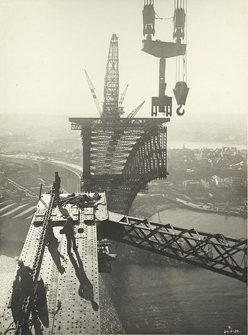 Sydney Harbour Bridge - Panel Point 7 Western Truss, c. 1930