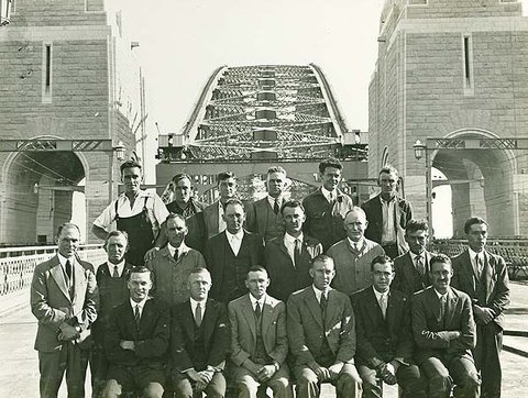 Dawes Point and Milsons Point Field Staffs, 1932