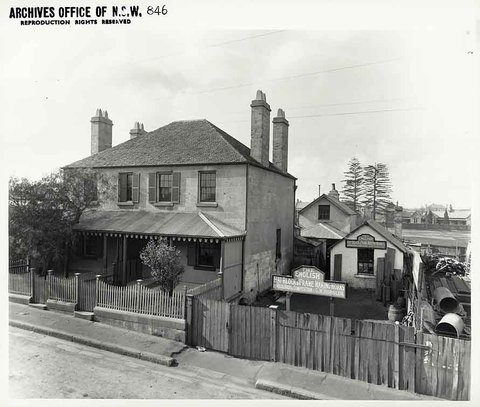 Property of G.W. Horsler, Baptist Street, Redfern, c. 1908