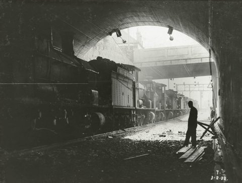 Under Bank Street Bridge, 1932, c. 1932