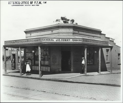 Store of J.E. Ismay, c. 1900