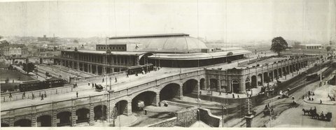 Central Railway Station from George Street, Sydney, 1906