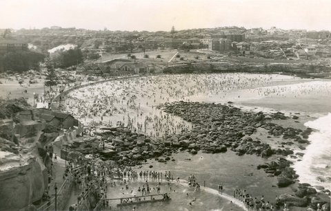 Bronte Beach, Sydney, 1930s