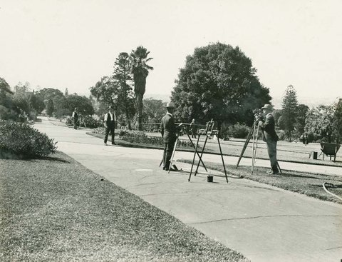 Surveyors at work, 1925, c. 1925