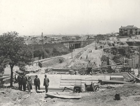Towards Bay Road Station, 1923, c. 1923