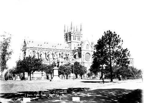 St Marys Cathedral, Sydney c.1908, c. 1908