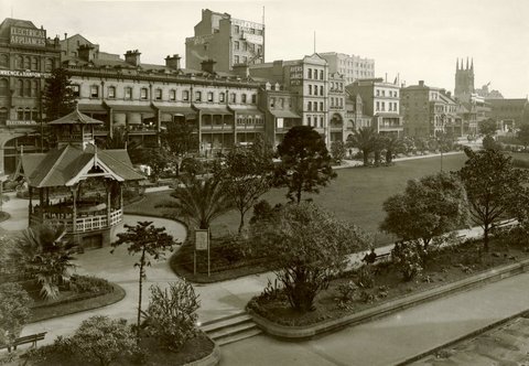 Wynyard Park, Sydney 1920, c. 1920