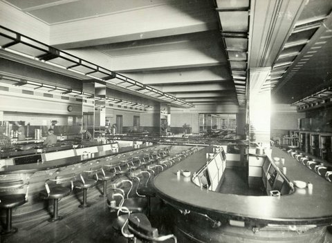 Wynyard Railway Refreshment Room, 1936