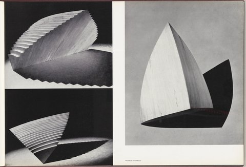 Model of Shells (Sydney Opera House), 1958
