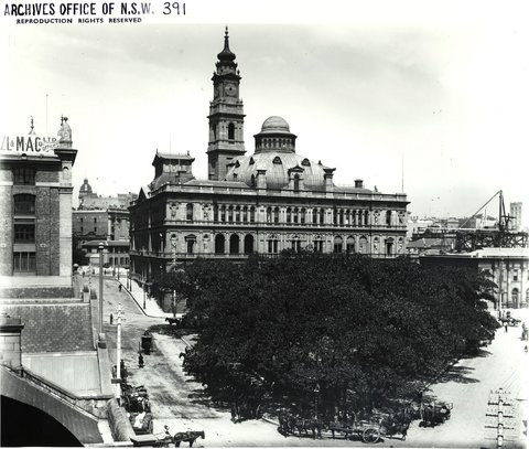 Lands Dept Building, Sydney, c. 1900
