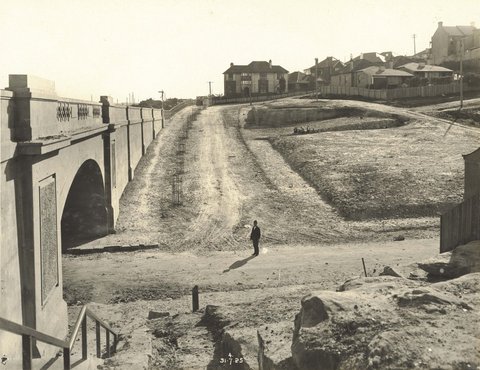 Carr Street from Euroka Street, 1925