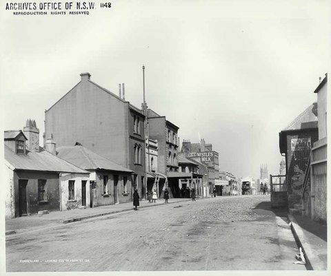 Cumberland Street, The Rocks 1901