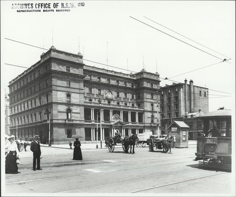 Customs House, Circular Quay, c. 1903