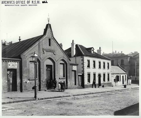 Ragged School, Harrington Street, The Rocks, 1901