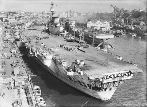 Aircraft carriers, c.1946, c. 1946