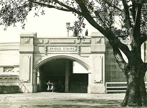 Upper Fort Street, The Rocks 1932, c. 1932