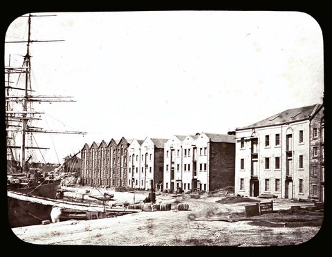 Circular Quay, 1870, 1871