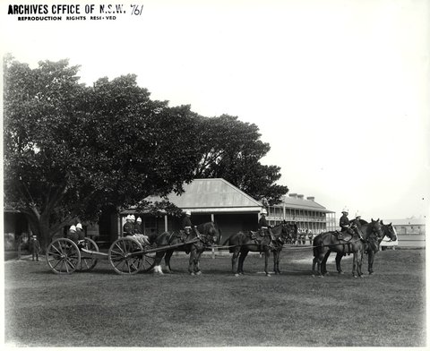 Military parade c.1900, c. 1900
