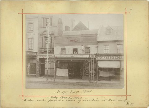 George Street, Sydney 1884