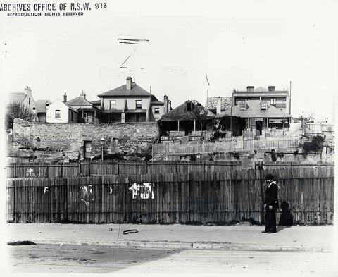 Trinity Avenue, Millers Point, 1901