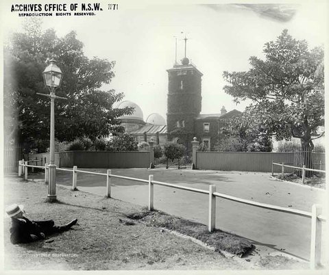 Sydney Observatory, 1901