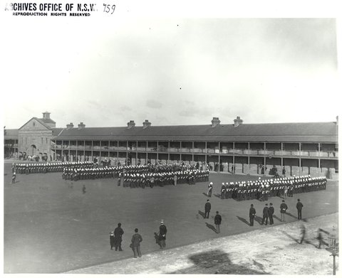 Victoria Barracks c.1900, c. 1900