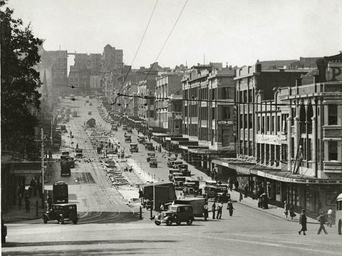 William Street, Sydney, 1930