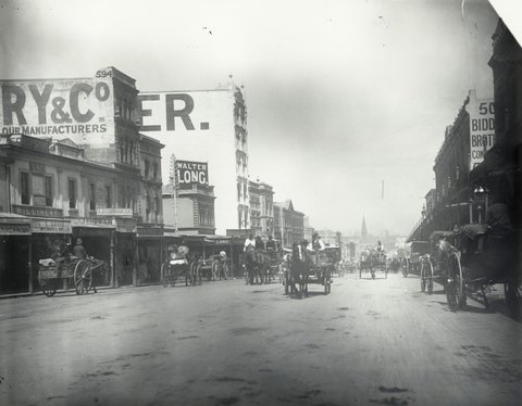 George Street, Sydney, c. 1885