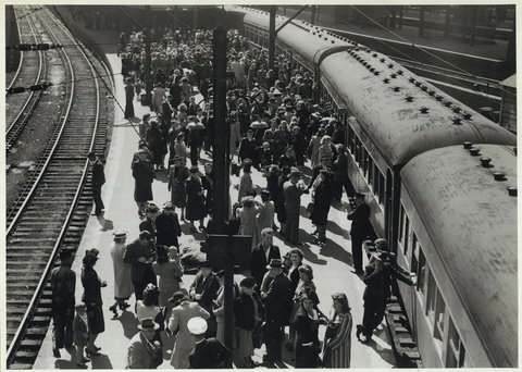 The Brides Train 1945, c. 1945