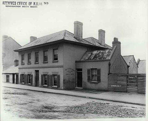 206 Cumberland Street, The Rocks, 1901