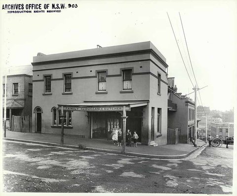 178 Cumberland Street, The Rocks 1901, 1901–10