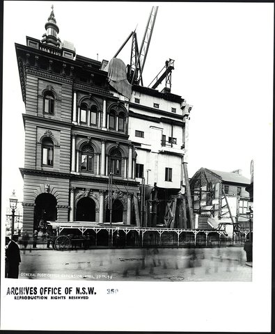 General Post Office, Sydney 1898