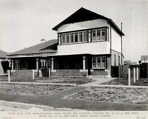 Daceyville house, 1913 - rent 18s 6D