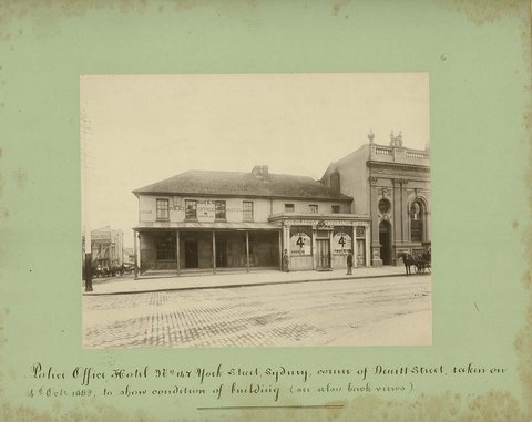 Police Office Hotel, 1889, c. 1889