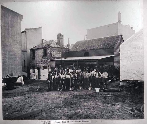 Sussex Street, Sydney 1900, c. 1900