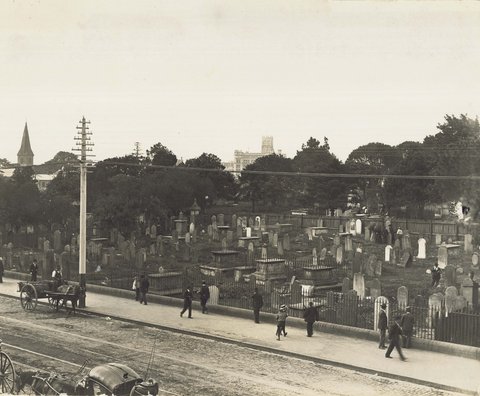 Devonshire Street Cemetery, Sydney, 1902