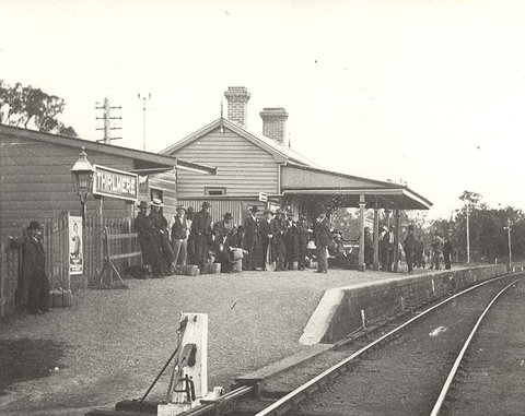 Railway Station - Thirlmere, c. 1900