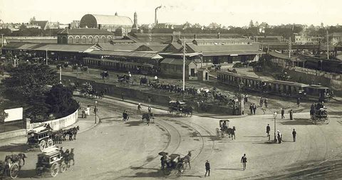 Central Railway Station, Sydney, 1890