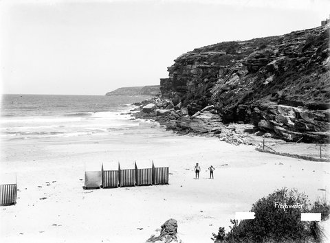 Freshwater Beach, Queenscliff (NSW), c. 1908