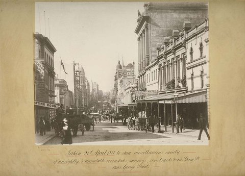 Sydney in 1888, c. 1888
