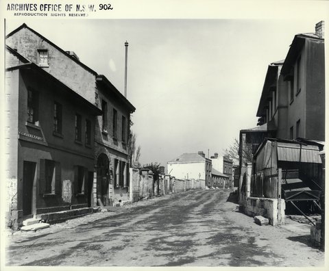 Cumberland Street, The Rocks 1901