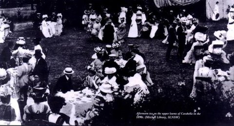 Carabella House tea party 1890s