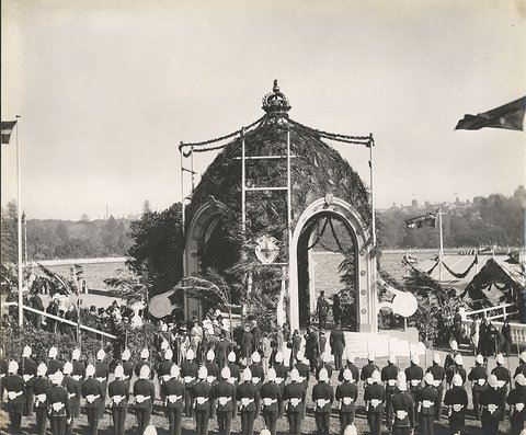Farm Cove, Sydney, 1901