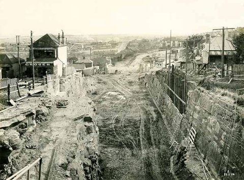 Looking towards Bay Road, Sydney, 1924