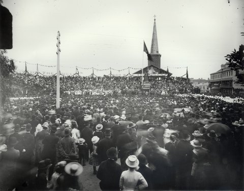 Celebrations at Queens Square, Sydney (NSW), 1888