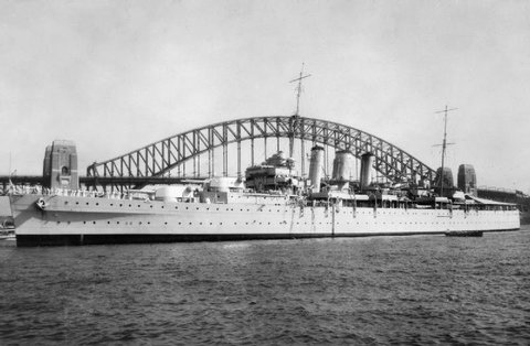 HMS Dorsetshire (40), 1938