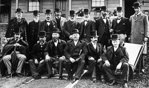 Queensland State Archives 3872 First Interstate Tick Conference Sydney 12 August 1896