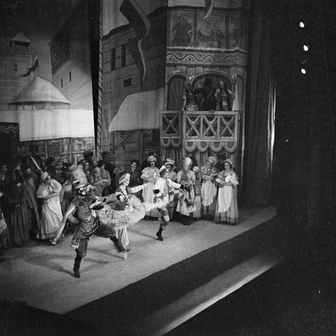 Helene Kirsova stars in the De Basil Ballet Russe Petrouchka, Theatre Royal, Sydney, 11 January 1937 Sam Hood